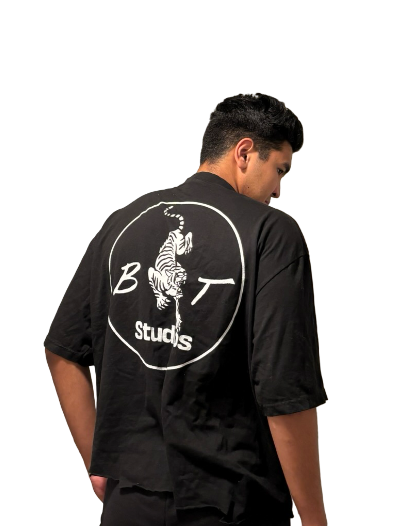 "Ride or Die" Cropped Boxy fit tee - Blazing Temperance