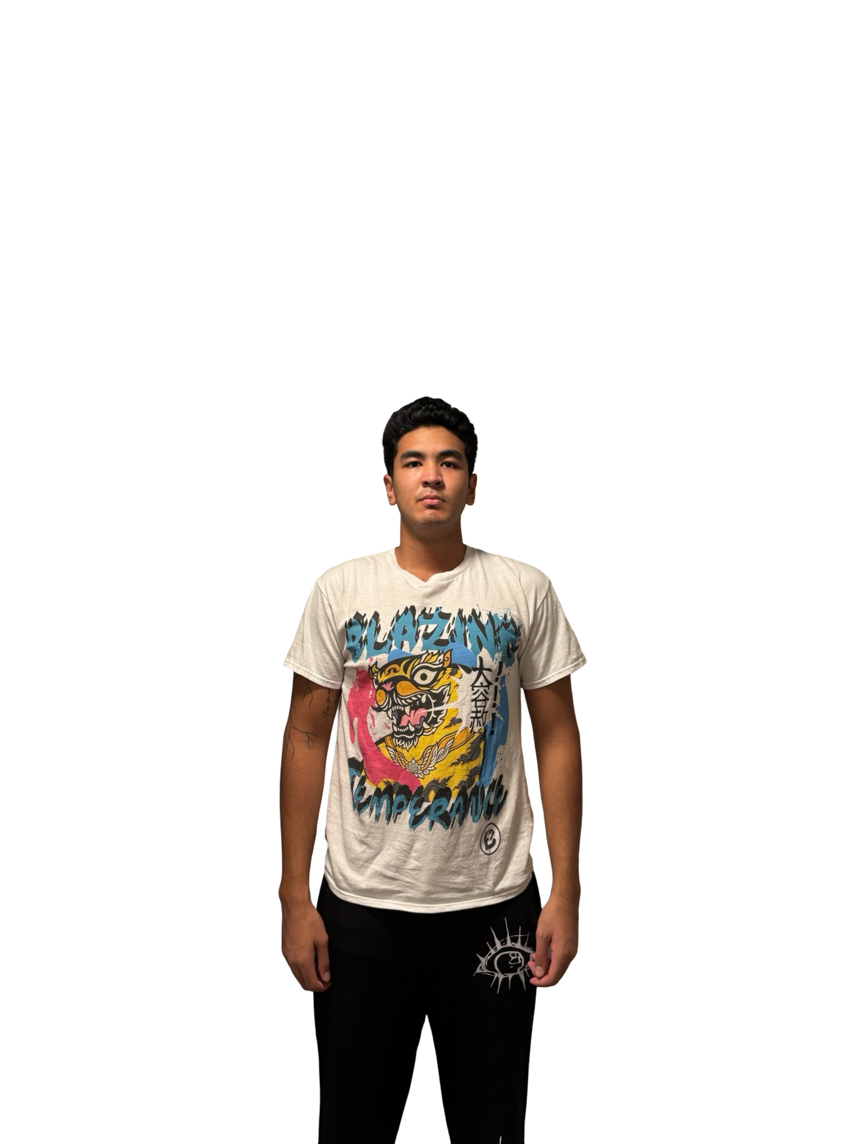 "YOSHA" Tee - Blazing Temperance