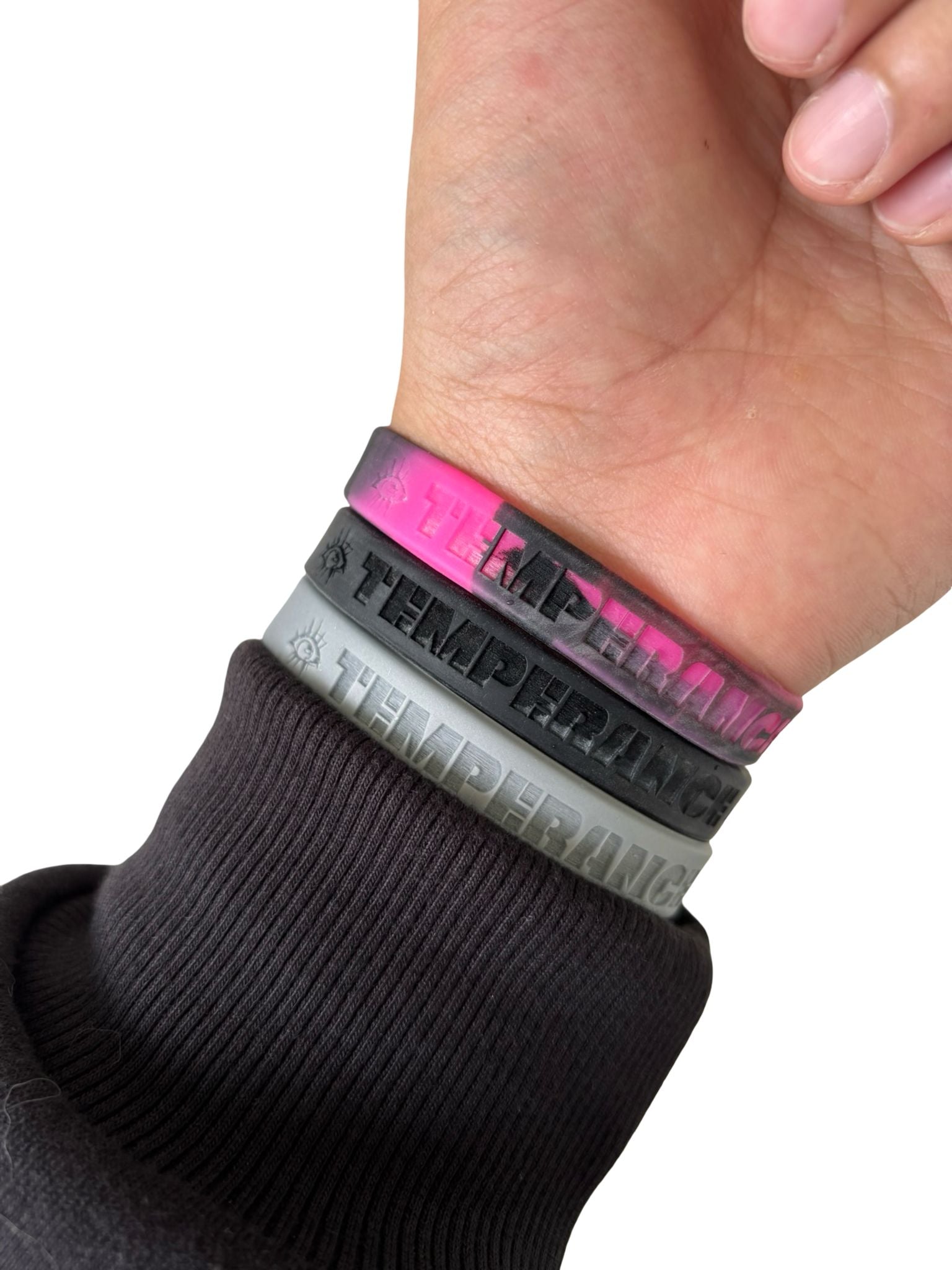 "TEMPERANCE" Wristbands - Blazing Temperance